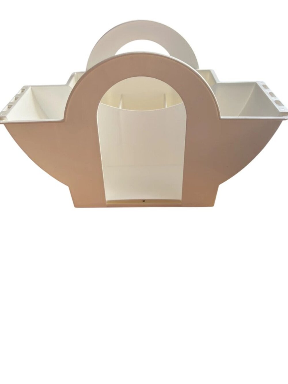 Pampered Chef Adjustable Plate Caddy #2831 Picnic Camping Outdoor Plate Utensil